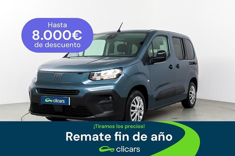 Azul Usado 2025 Fiat Doblò Monovolumen | 20.990 € (Buen precio) - Imagen 1/4