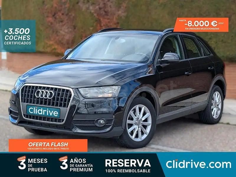 Usado Audi Q3 Premium 140 CV (102 kW) 2013 Negro SUV