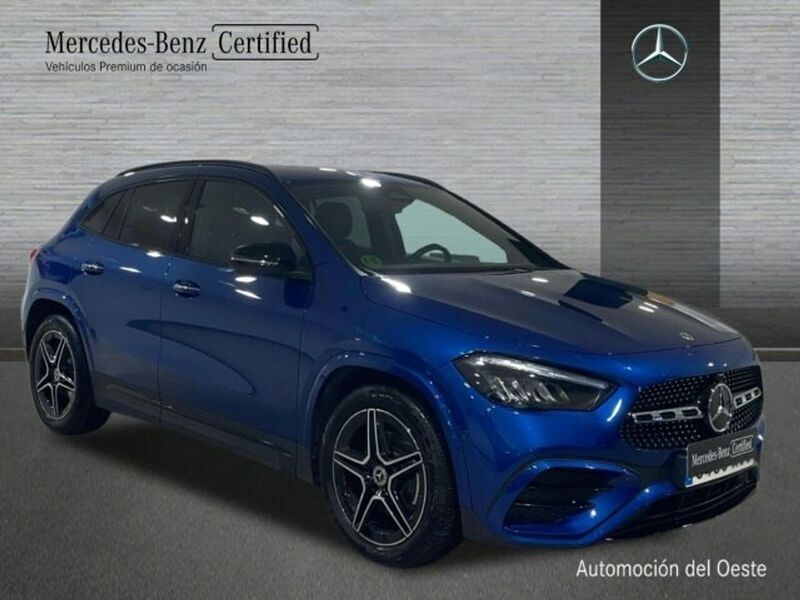 Usado Mercedes GLA200 AMG line 150 CV (110 kW) 2024 Azul SUV