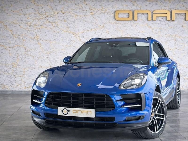 Usado Porsche Macan 245 CV (180 kW) 2019 Azul SUV