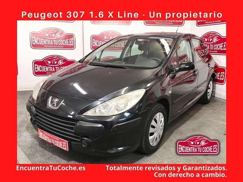 Usado Peugeot 307 110 CV (80 kW) 2005 Negro Utilitario