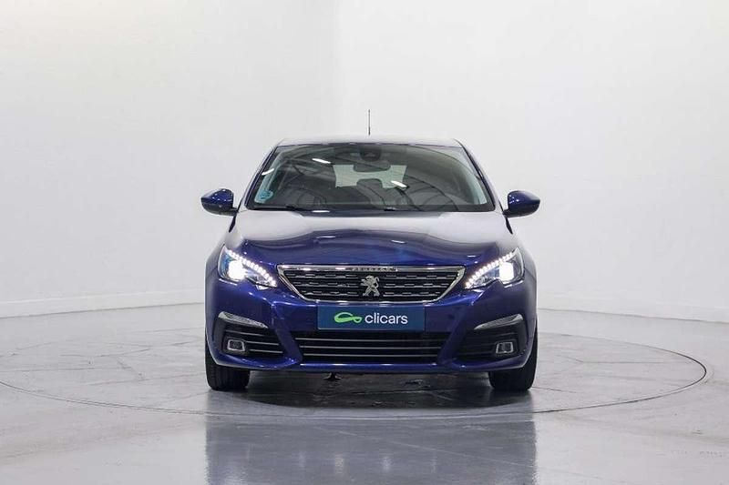 Usado Peugeot 308 Allure 110 CV (80 kW) 2019 Azul Utilitario