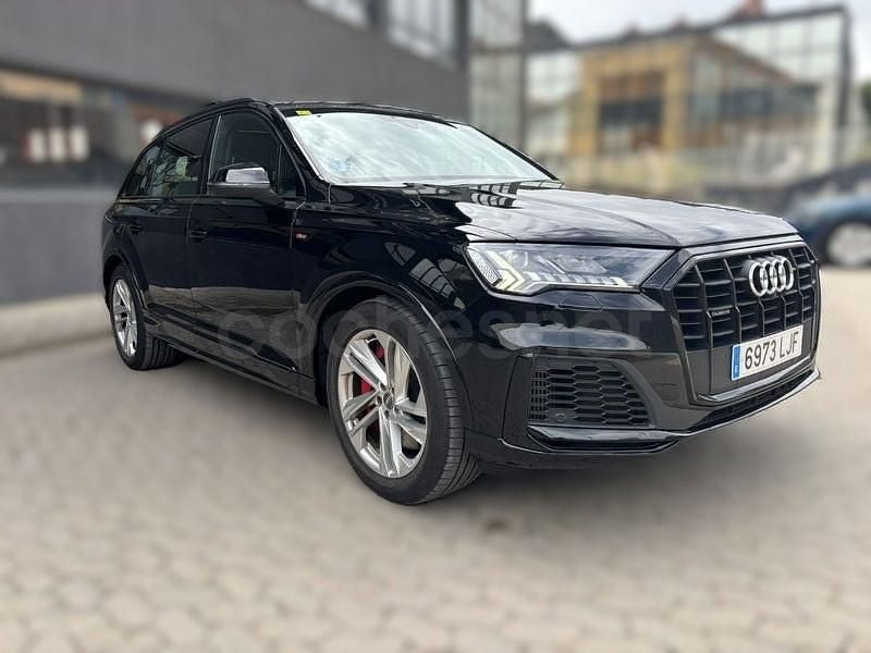 Usado Audi Q7 S-Line 456 CV (335 kW) 2020 Negro SUV