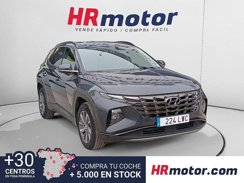 Gris Usado 2022 Hyundai Tucson SUV | 26.900 € (Precio justo) - Imagen 1/4