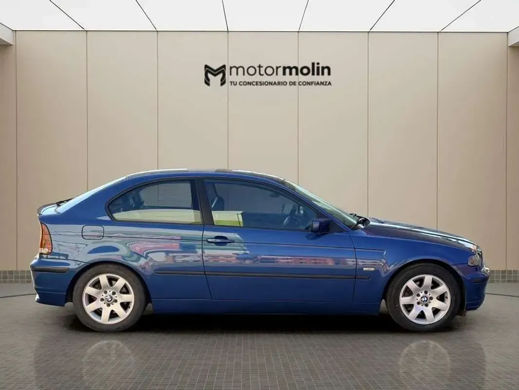 Usado BMW 116 150 CV (110 kW) 2002 Azul Utilitario