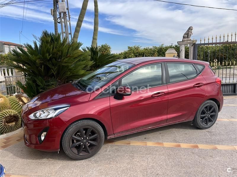 Brugt Ford Fiesta Trend 85 HK (62 kW) 2018 Rød Sedan