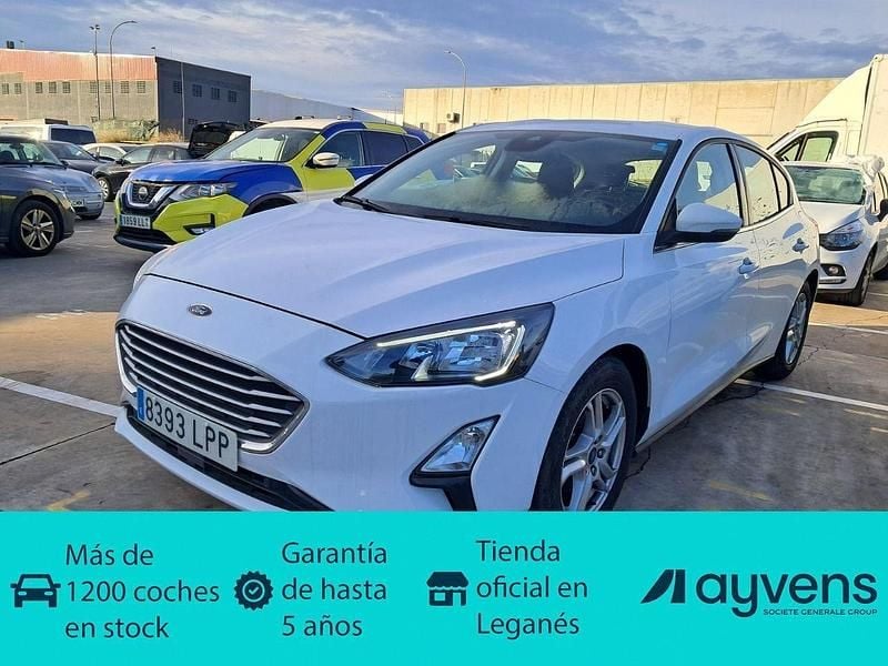 Blanco Usado 2021 Ford Focus Trend+ Berlina | 13.300 € (Buen precio) - Imagen 1/4