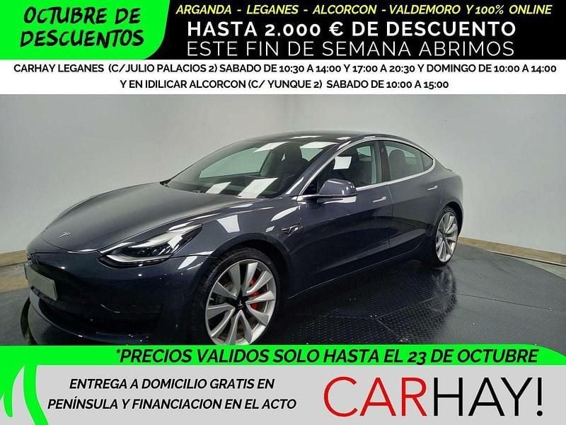 Gris Usado 2019 Tesla Model S Performance Berlina | 25.890 € - Imagen 1/4