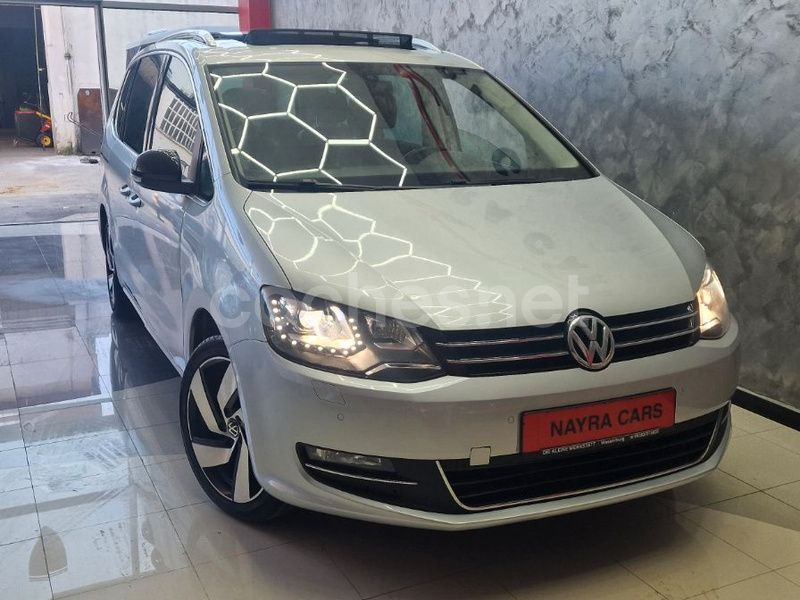 Gris / plata Usado 2014 VW Sharan Sport Monovolumen | 15.999 € (Precio justo) - Imagen 1/4
