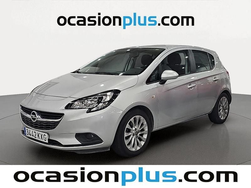 Usado Opel Corsa Selective 90 CV (66 kW) 2019 Plateado Utilitario