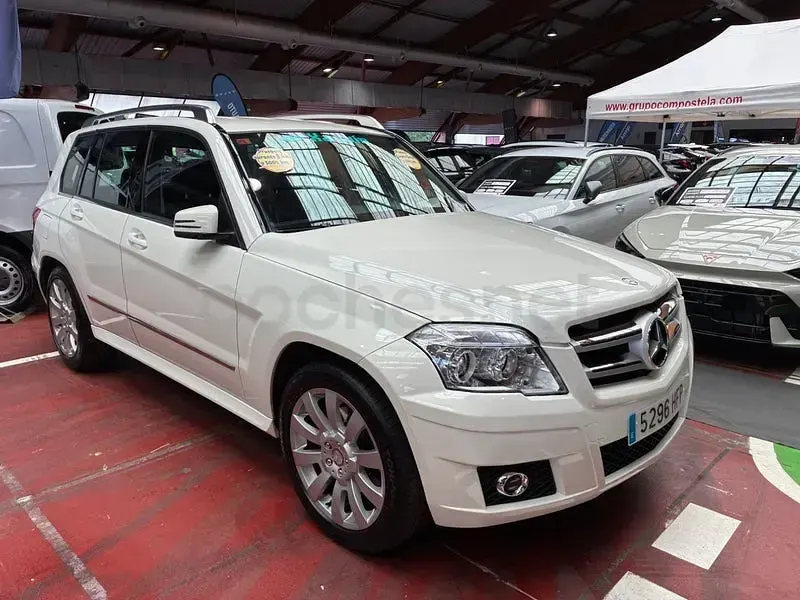 Usado Mercedes GLK220 170 CV (125 kW) 2011 Blanco SUV