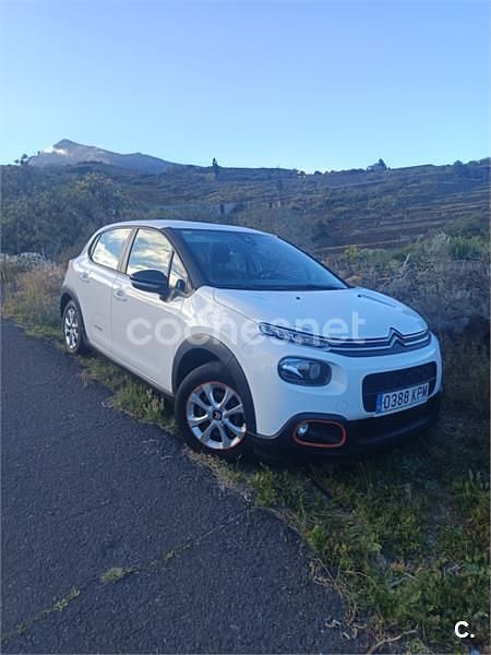 Usado Citroën C3 PureTech 82 CV (60 kW) 2018 Blanco Utilitario