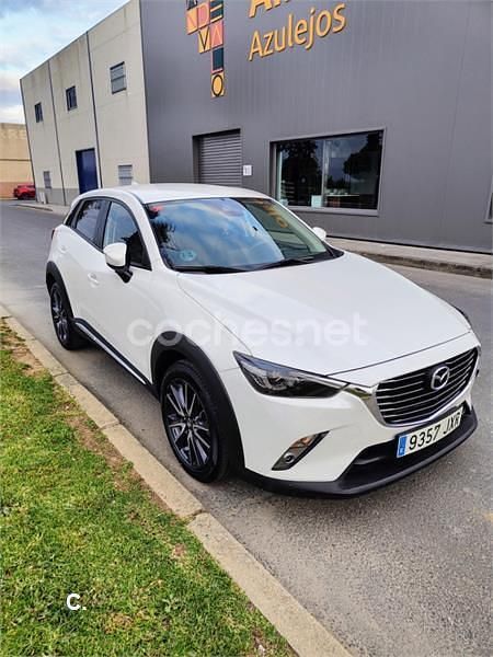 Blanco Usado 2017 Mazda CX-3 Luxury SUV | 15.600 € (Buen precio) - Imagen 1/4