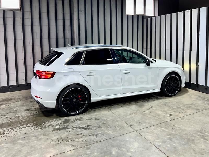 Usado Audi A3 S-Line 150 CV (110 kW) 2017 Blanco Berlina
