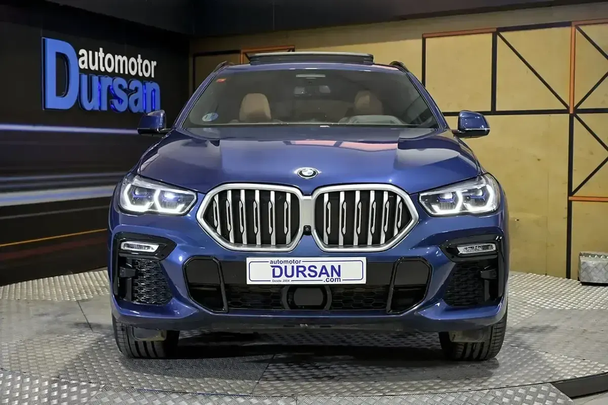 Käytetty BMW X6 Comfort Edition 286 HP (210 kW) 2021 Sininen Katumaasturi