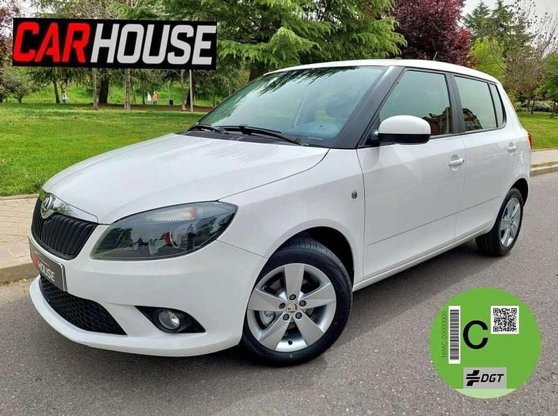 Usado Skoda Fabia Ambition 86 CV (63 kW) 2015 Blanco Utilitario