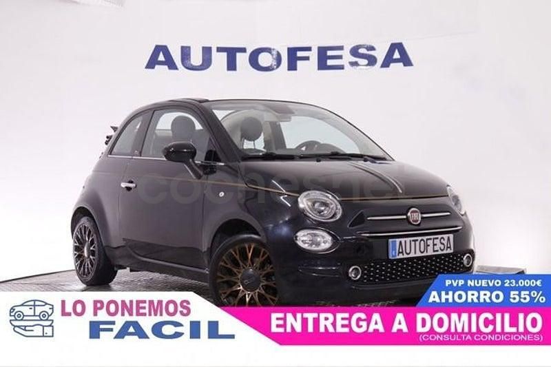 Usado Fiat 500C Collezione 69 CV (50 kW) 2019 Negro Descapotable