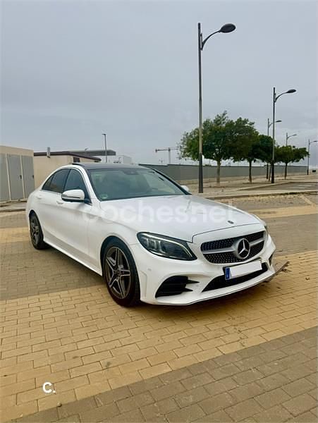 Usado Mercedes C220 170 CV (125 kW) 2018 Blanco Berlina