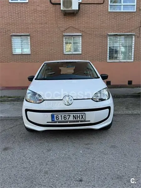 Usado VW up! 60 CV (44 kW) 2014 Blanco Utilitario