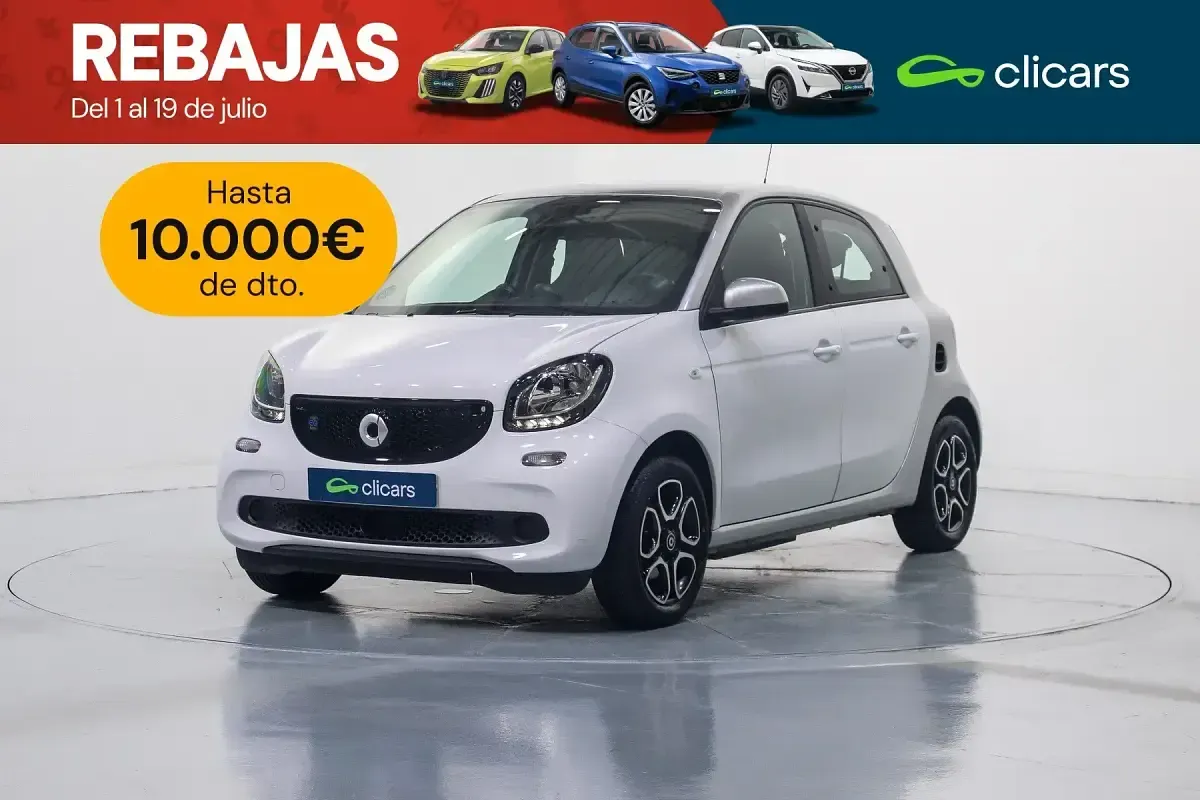 Usado Smart ForFour Electric Drive Passion 60 kW (82 CV) 2019