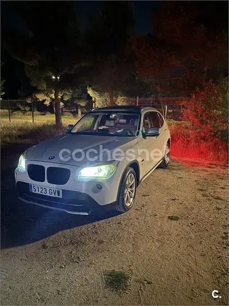 Usado BMW X1 204 CV (150 kW) 2010 Blanco SUV