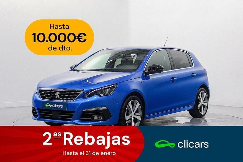 Azul Usado 2021 Peugeot 308 GTi Berlina | 14.990 € (Precio justo) - Imagen 1/4
