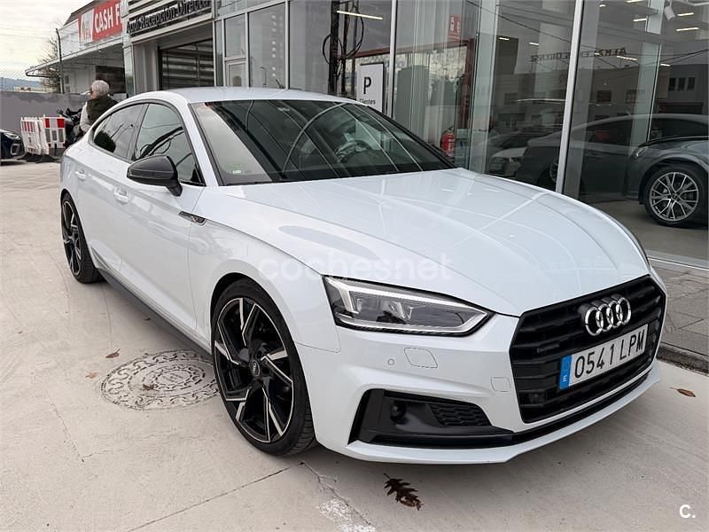 Usado Audi A5 Sportback S-Line 218 CV (160 kW) 2018 Blanco Utilitario