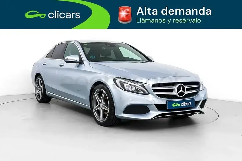 Usado Mercedes C220 200 CV (147 kW) 2017 Gris / plata Berlina