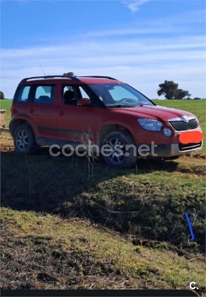 Usado Skoda Yeti Experience 140 CV (102 kW) 2009 Rojo SUV