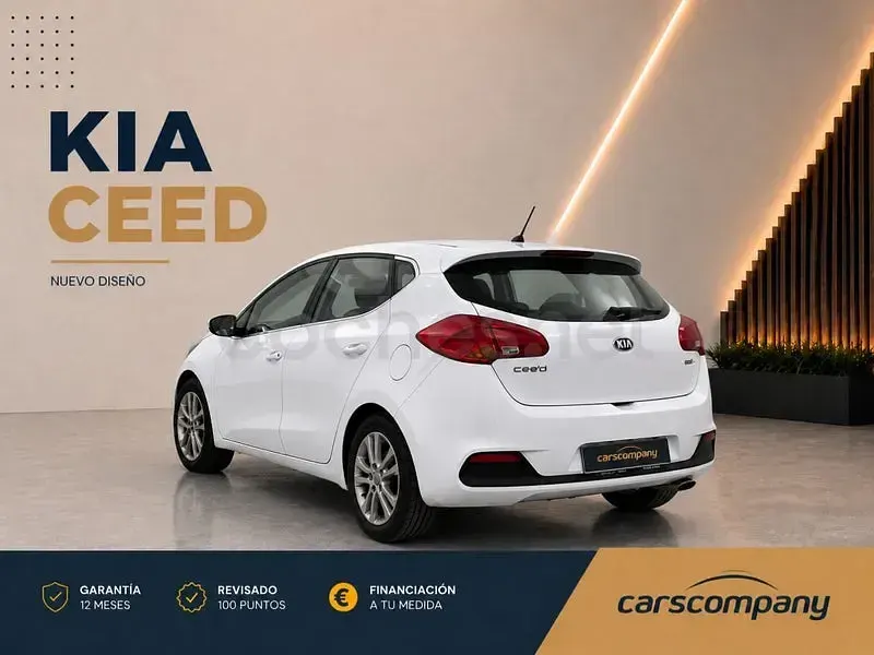 Usado Kia Ceed GT 90 CV (66 kW) 2014 Blanco Berlina