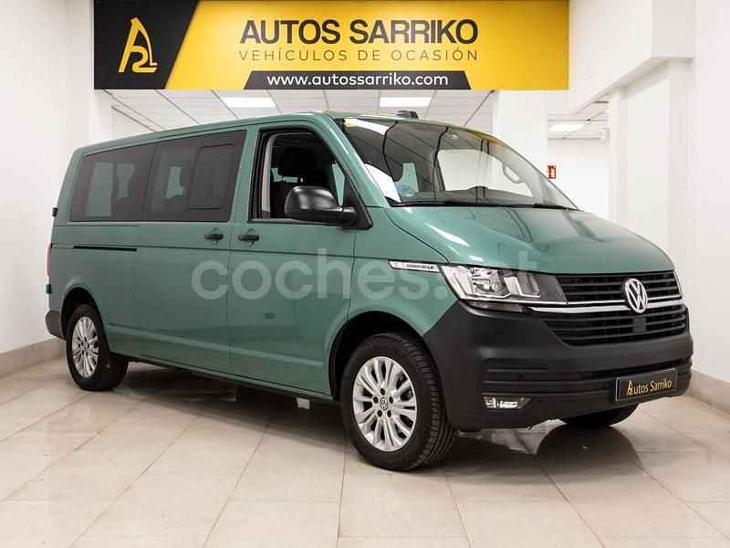 Usado VW Caravelle 150 CV (110 kW) 2020 Verde Monovolumen