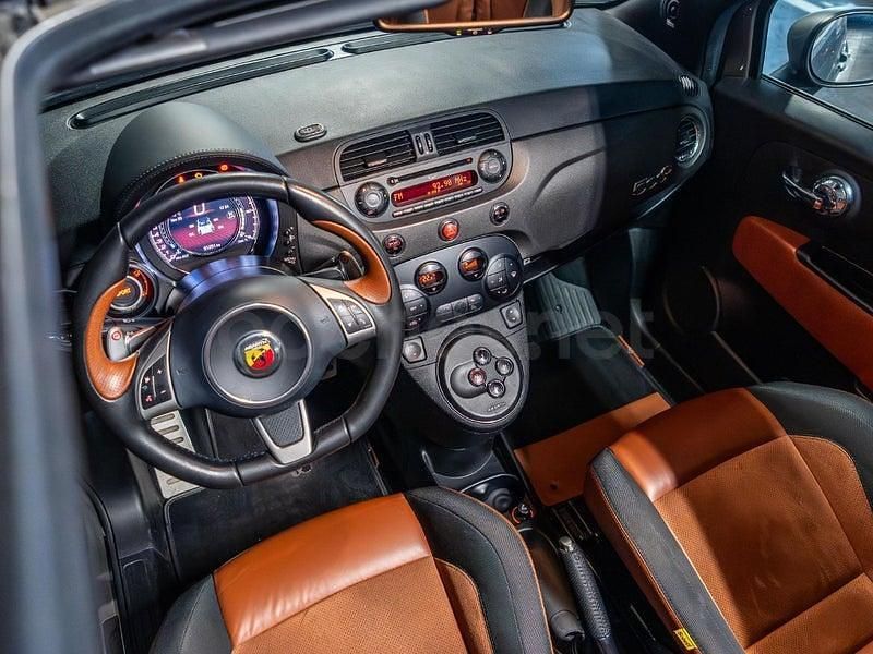 Usado Abarth 595C Competizione 180 CV (132 kW) 2015 Gris / plata Descapotable