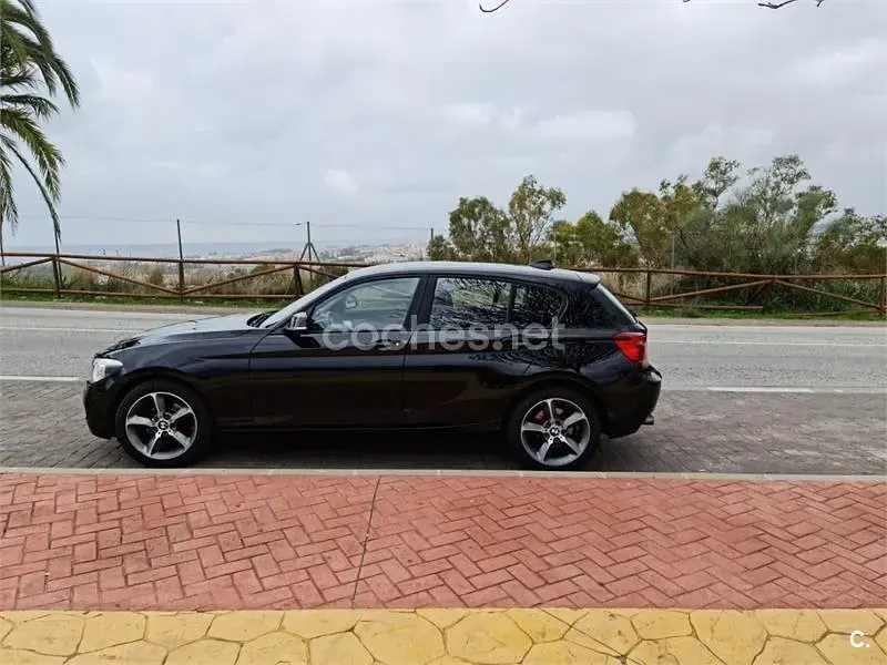 Usado BMW 118 143 CV (105 kW) 2014 Negro Utilitario