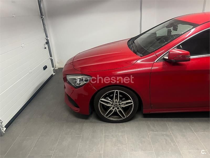 Usado Mercedes CLA200 136 CV (100 kW) 2018 Rojo Berlina