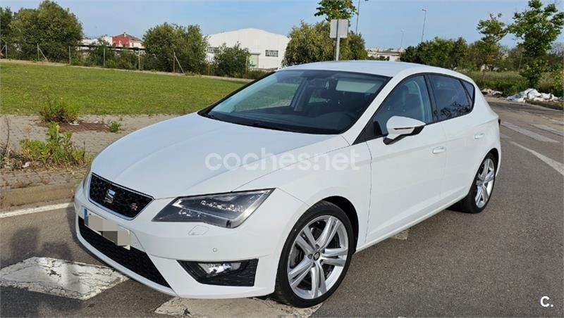 Blanco Usado 2015 Seat Leon FR Berlina | 14.899 € (Buen precio) - Imagen 1/4