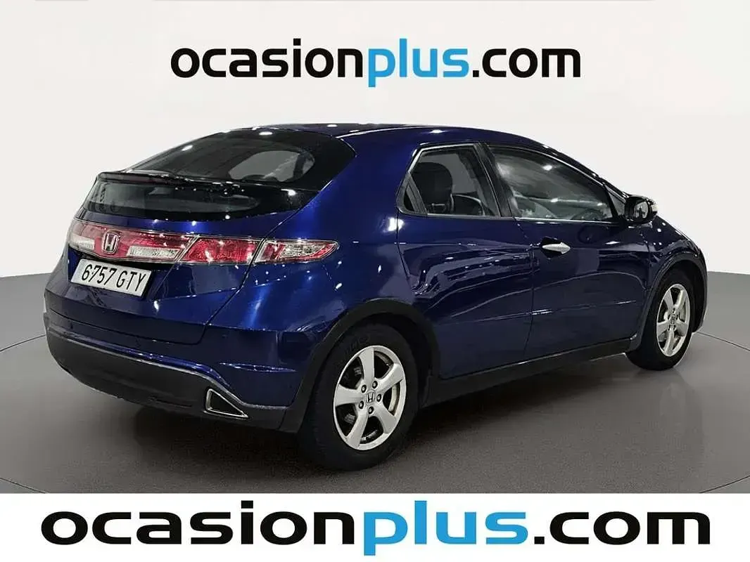 Usado Honda Civic Comfort 100 CV (73 kW) 2010 Azul Utilitario