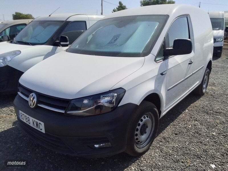Blanco Usado 2019 VW Caddy Monovolumen | 10.500 € (Buen precio) - Imagen 1/3
