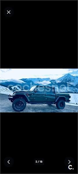 Usado Jeep Gladiator Overland 264 CV (194 kW) 2022 Verde Pickup/Camioneta