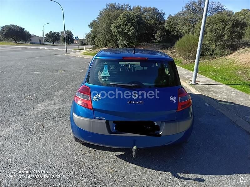 Usado Renault Mégane II Dynamique 105 CV (77 kW) 2008 Azul Berlina