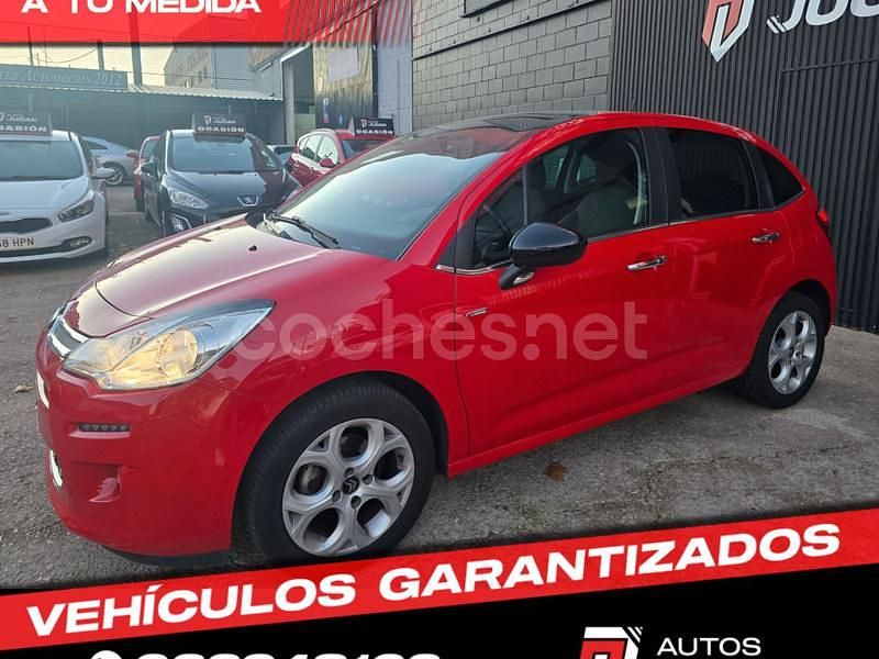 Rojo Usado 2016 Citroën C3 Feel Berlina | 6900 € (Precio justo) - Imagen 1/4