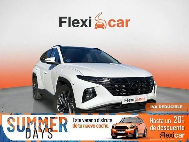 Amarillo Usado 2024 Hyundai Tucson SUV | 29.590 € (Precio justo) - Imagen 1/4