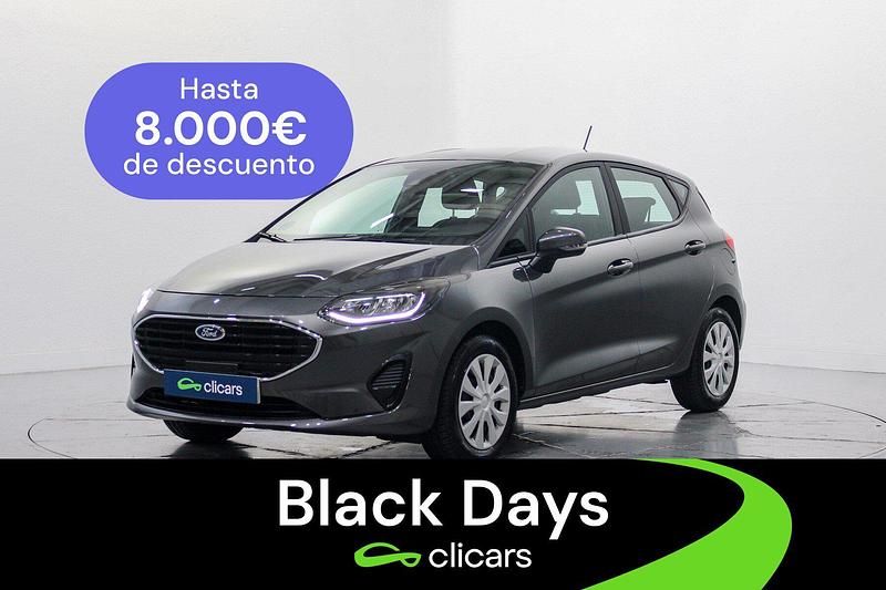 Gris Usado 2022 Ford Fiesta Trend Berlina | 14.490 € - Imagen 1/4