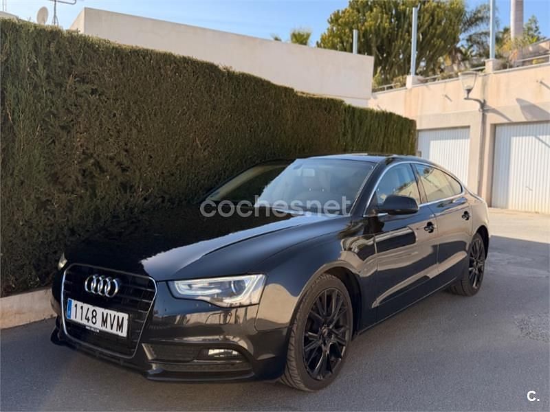 Usado Audi A5 Sportback S-Line 170 CV (125 kW) 2012 Negro Utilitario
