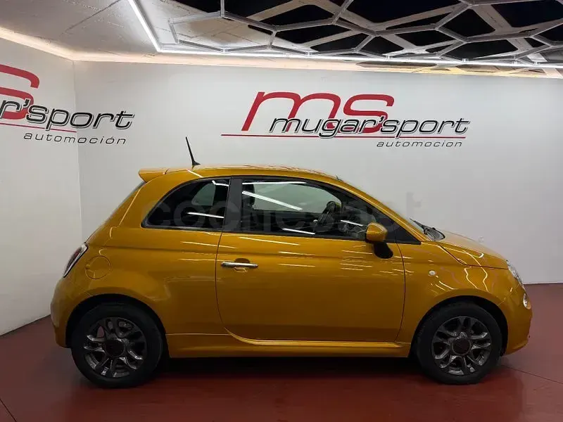 Usado Fiat 500S S 69 CV (50 kW) 2015 Amarillo Berlina