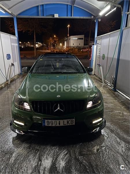 Usado Mercedes C250 204 CV (150 kW) 2011 Verde Coupe
