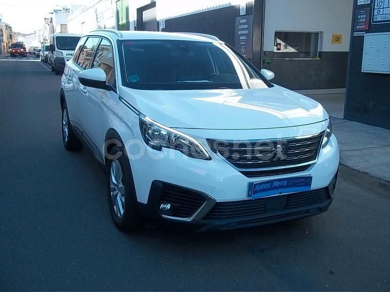 Blanco Usado 2018 Peugeot 5008 Active Monovolumen | 15.500 € (Super precio) - Imagen 1/4