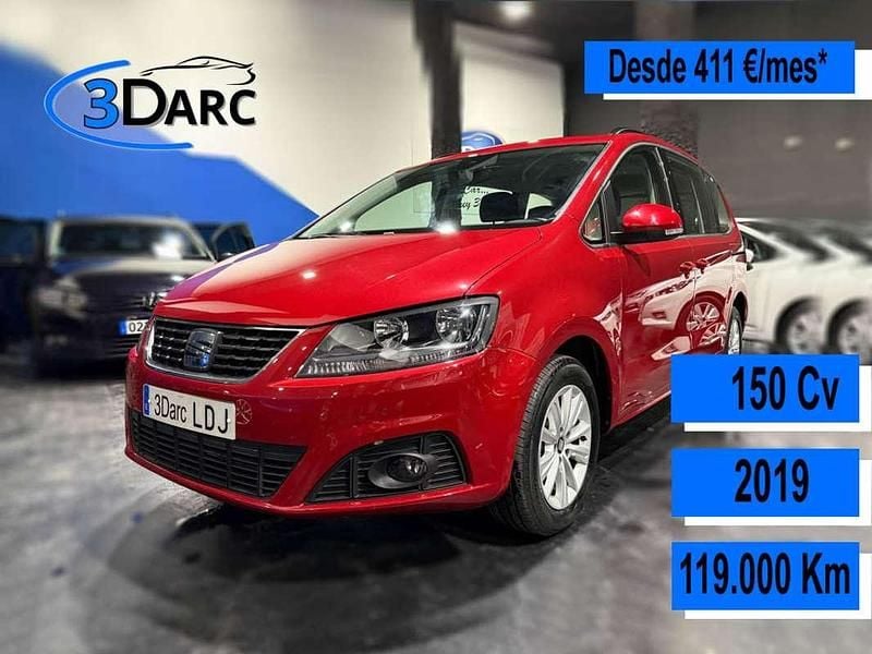 Rojo Usado 2019 Seat Alhambra Style Monovolumen | 22.636 € (Precio justo) - Imagen 1/4