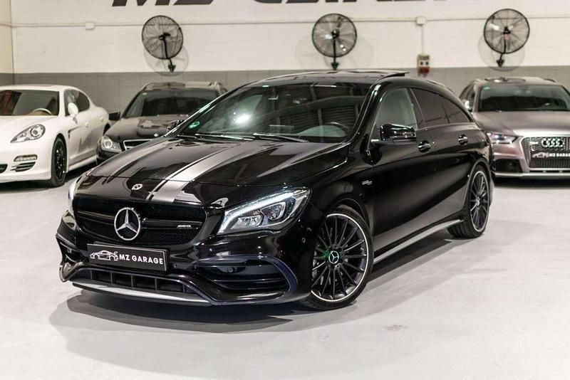 Negro Usado 2016 Mercedes CLA45 AMG Shooting Brake AMG Familiar | 32.990 € (Caro) - Imagen 1/4