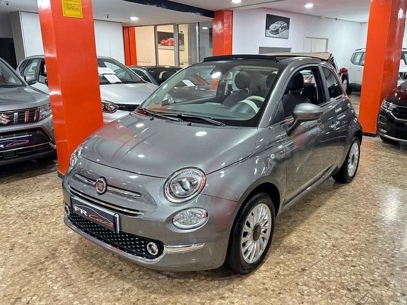 Usado Fiat 500C 70 CV (51 kW) 2023 Gris / plata Descapotable