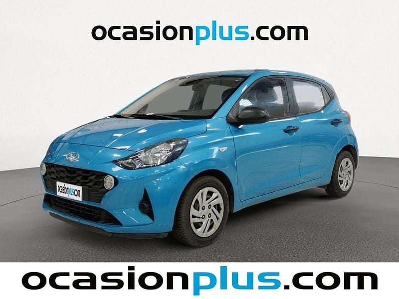 Azul Usado 2022 Hyundai i10 Utilitario | 9023 € (Precio justo) - Imagen 1/4